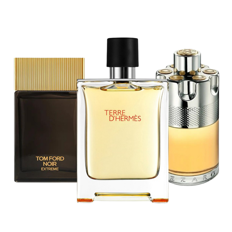 Terre d’Hermès, Azzaro Wanted , Tom Ford Noir Extreme (Eau de Parfum)